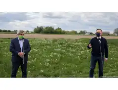 Prezydent RP Andrzej Duda odwiedził wieś Kamionna w powiecie pułtuskim