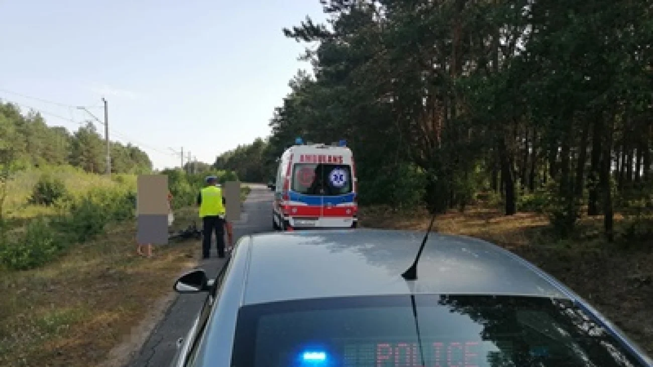 15-letni rowerzysta potrącony przez pijanego kierowcę