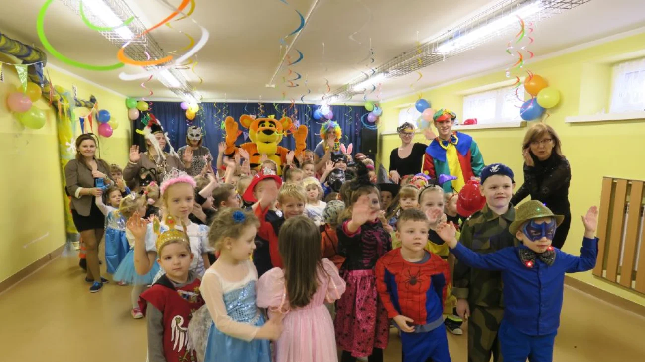 Bal Karnawałowy w Samorządowym Przedszkolu w Pokrzywnicy