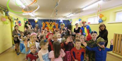 Bal Karnawałowy w Samorządowym Przedszkolu w Pokrzywnicy