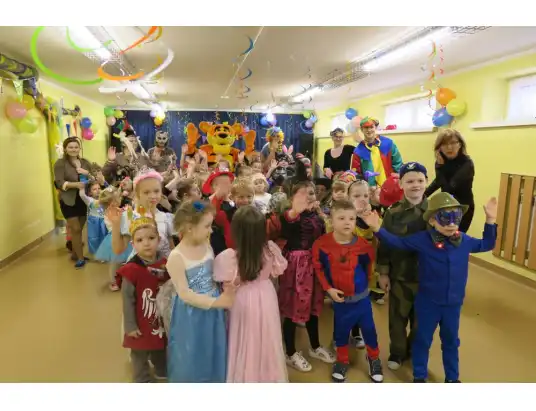 Bal Karnawałowy w Samorządowym Przedszkolu w Pokrzywnicy