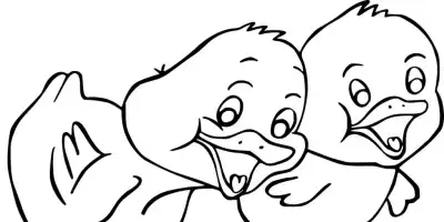 Kolorowanki Wielkanocne - Kurczaki