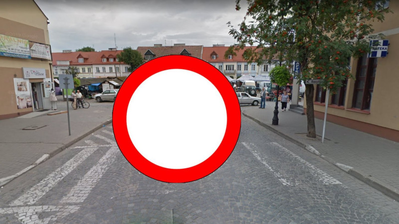 Od poniedziałku 17.06. nie dojedziesz na pułtuski Rynek ulicą Świętojańską! [Mapka]