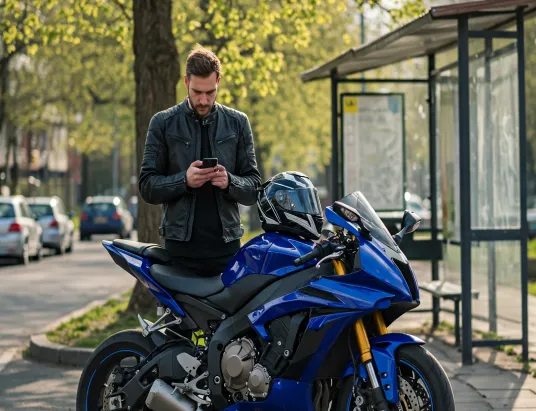 Powiat pułtuski: Pijany kierowca niemal potrącił motocyklistę i uderzył w bramę posesji