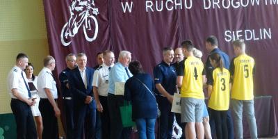 Drużyna z Gimnazjum w Obrytem porywalizuje na szczeblu wojewódzkim w Ogólnopolskim Turnieju Bezpieczeństwa w Ruchu Drogowym