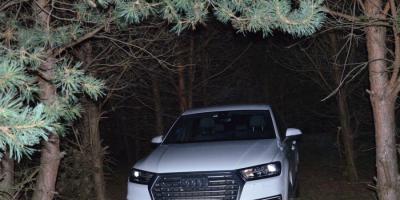 Zaparkował w lesie autem wartym 400 tys. zł!