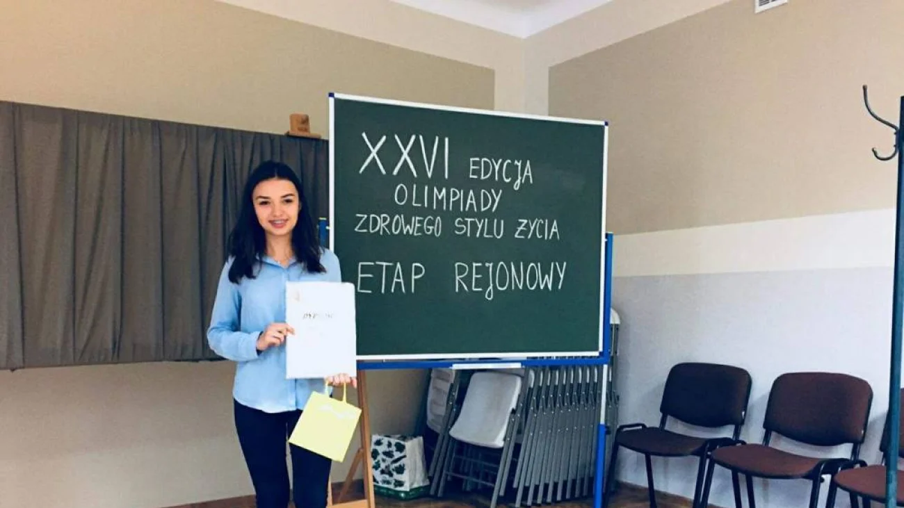 Klaudyna Zając z Pułtuskiej Jedynki najlepsza w rejonowym etapie Olimpiady Promocji Zdrowego Stylu Życia PCK