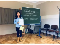 Klaudyna Zając z Pułtuskiej Jedynki najlepsza w rejonowym etapie Olimpiady Promocji Zdrowego Stylu Życia PCK