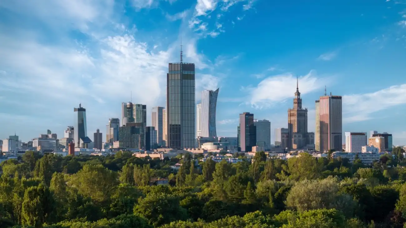 Najbardziej zielone dzielnice Warszawy