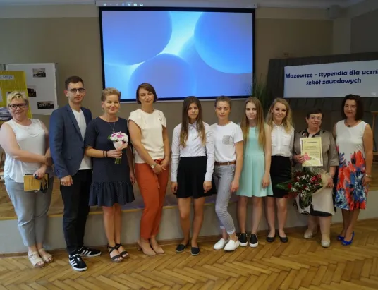Stypendyści z pułtuskiego Prusa