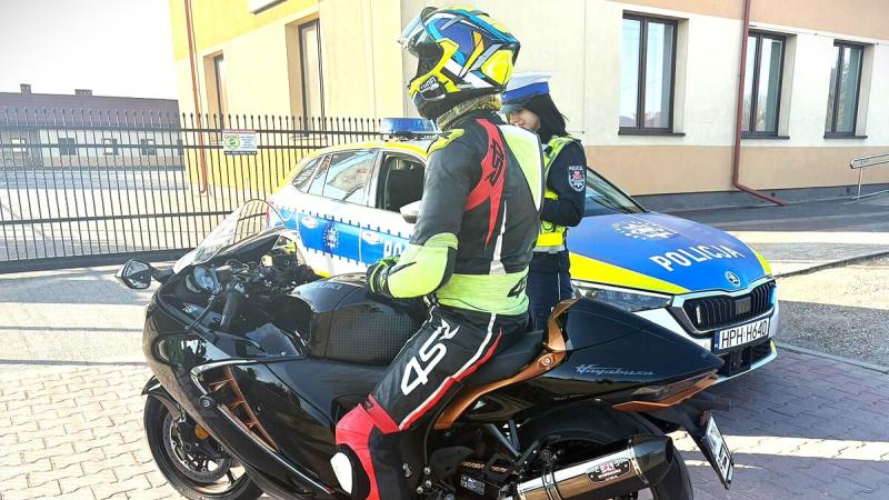 Coraz więcej motocyklistów na drogach. Policja apeluje o rozsądek i ostrożność