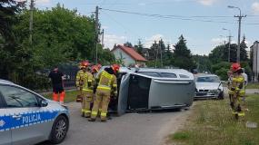 Zablokowana droga. Kierowca nie ustąpił pierwszeństwa 