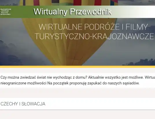 Wirtualny przewodnik – odpowiedź MCPS na czas izolacji