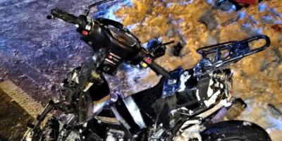 Pijany 21-latek potrącił motorowerzystę i uciekł z miejsca wypadku