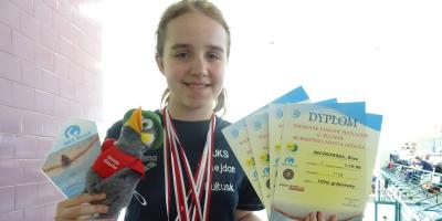 Złota Róża. Najlepsza w swojej grupie wiekowej.