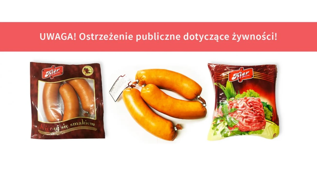Pałeczki Salmonella spp. w kiełbasie i mięsie. GIS wydał ostrzeżenie.