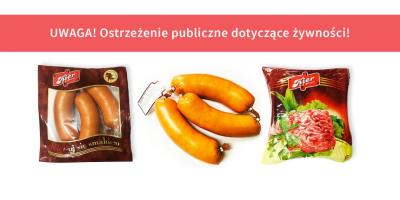 Pałeczki Salmonella spp. w kiełbasie i mięsie. GIS wydał ostrzeżenie.