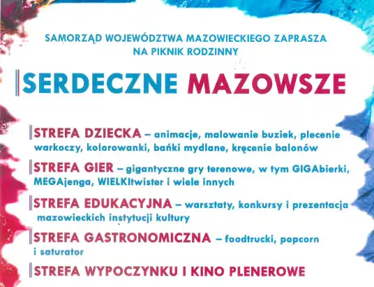 Piknik rodzinny „Serdeczne Mazowsze” w Ciechanowie