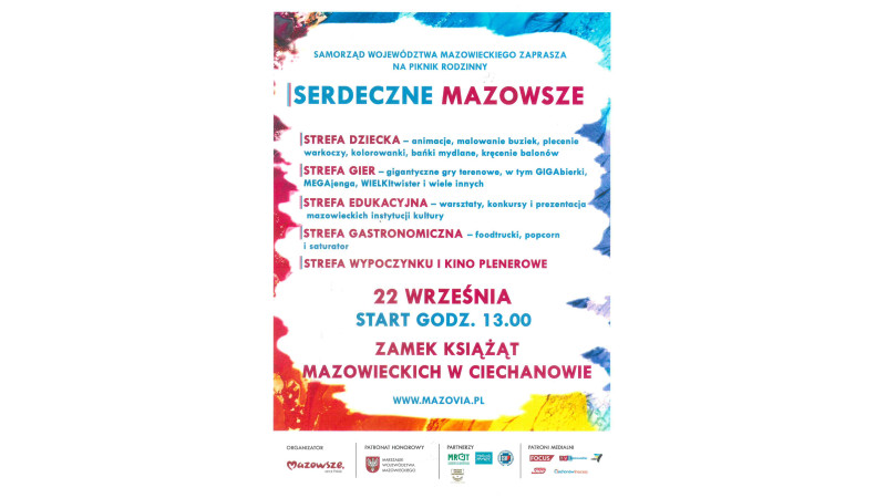 Piknik rodzinny „Serdeczne Mazowsze” w Ciechanowie
