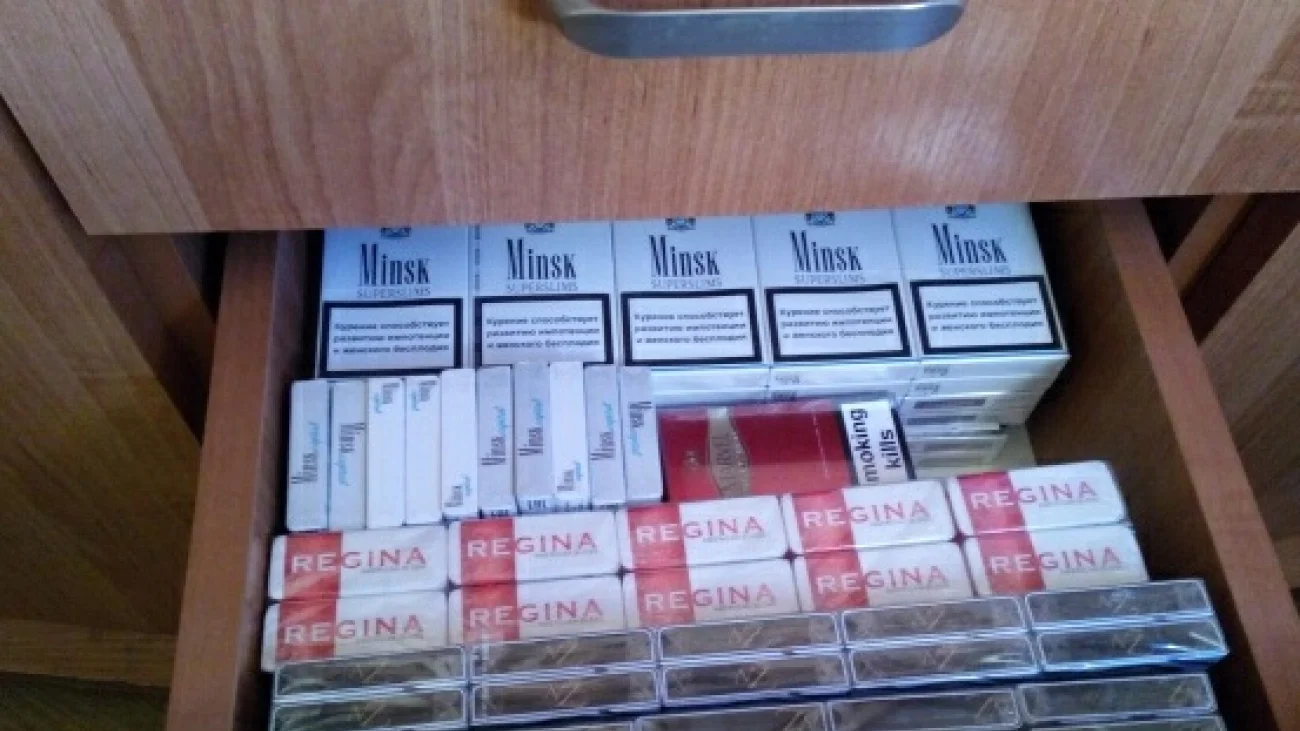 Miała w domu 120 paczek papierosów bez akcyzy