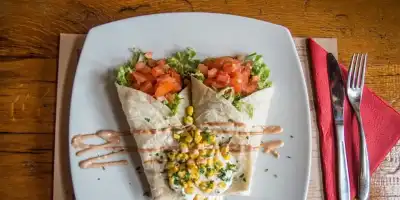 Tortille zapiekane po meksykańsku