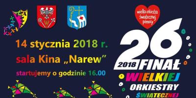 Orkiestra zagra w Pułtusku 14 stycznia 2018r.