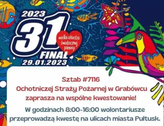Powiat Pułtuski. 31. FINAŁ WOŚP w Grabówcu