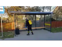 Dezynfekcja miejsc użyteczności publicznej w Gminie Pułtusk