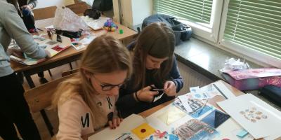 Polska - moje miejsce na ziemi czyli lapbookowa lekcja angielskiego w Ruszkowskim