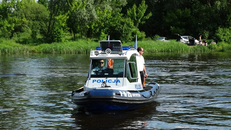 68-letni pijany sternik zatrzymany przez policjanta w czasie wolnym od służby