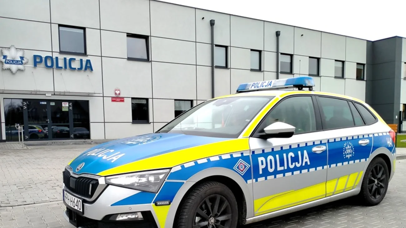 Nowy radiowóz pułtuskiej drogówki.