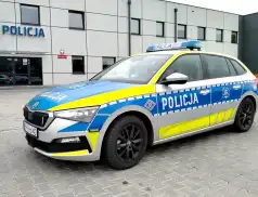 Nowy radiowóz pułtuskiej drogówki.