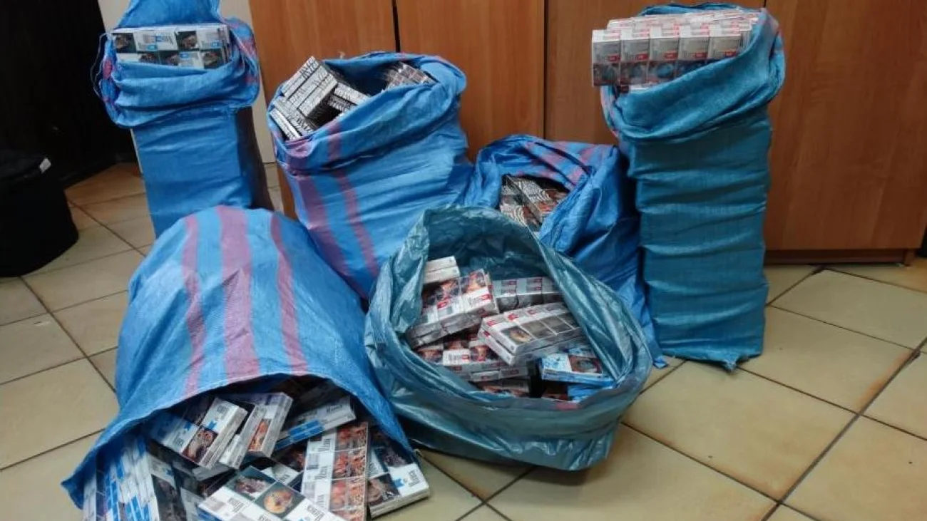 4 tysiące nielegalnych paczek papierosów