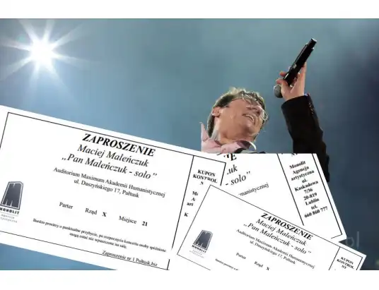 Rozwiązanie konkursu : Wygraj bilety na koncert Macieja Maleńczuka!
