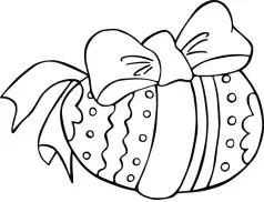 Kolorowanki Wielkanocne - Jajko