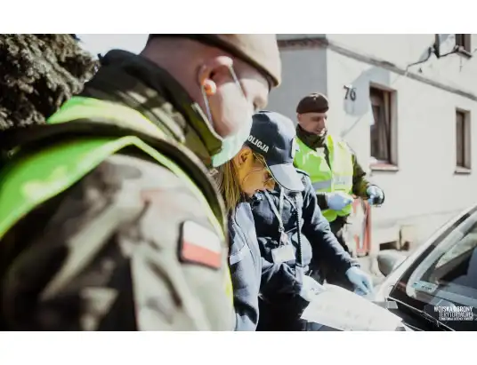 Terytorialsi wspierają Policjantów