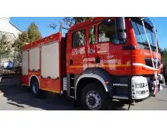 Nowy wóz strażacki dla OSP Obryte oficjalnie przekazany jednostce