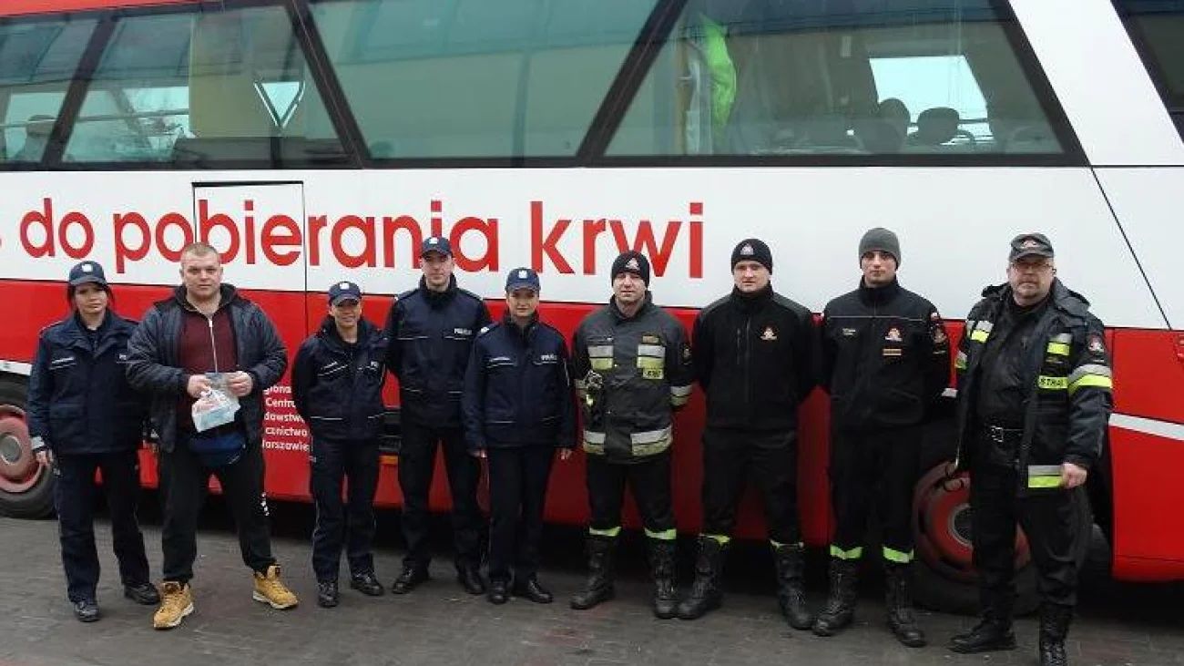 14 litrów krwii w akcji spoKREWnieni służbą w Pułtusku