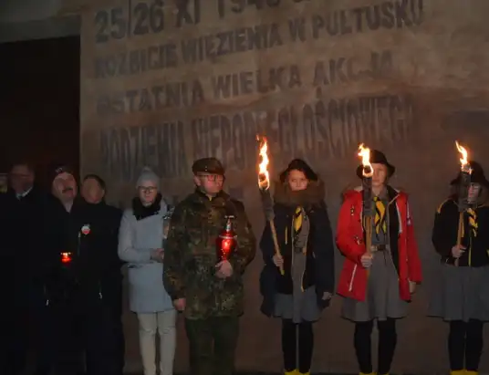 Uroczystości 72. rocznicy odbicia z więzienia w Pułtusku żołnierzy niezłomnych