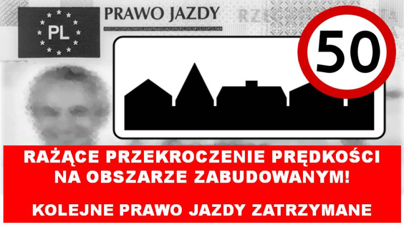 Pułtuska Policja zatrzymała kolejne prawa jazdy