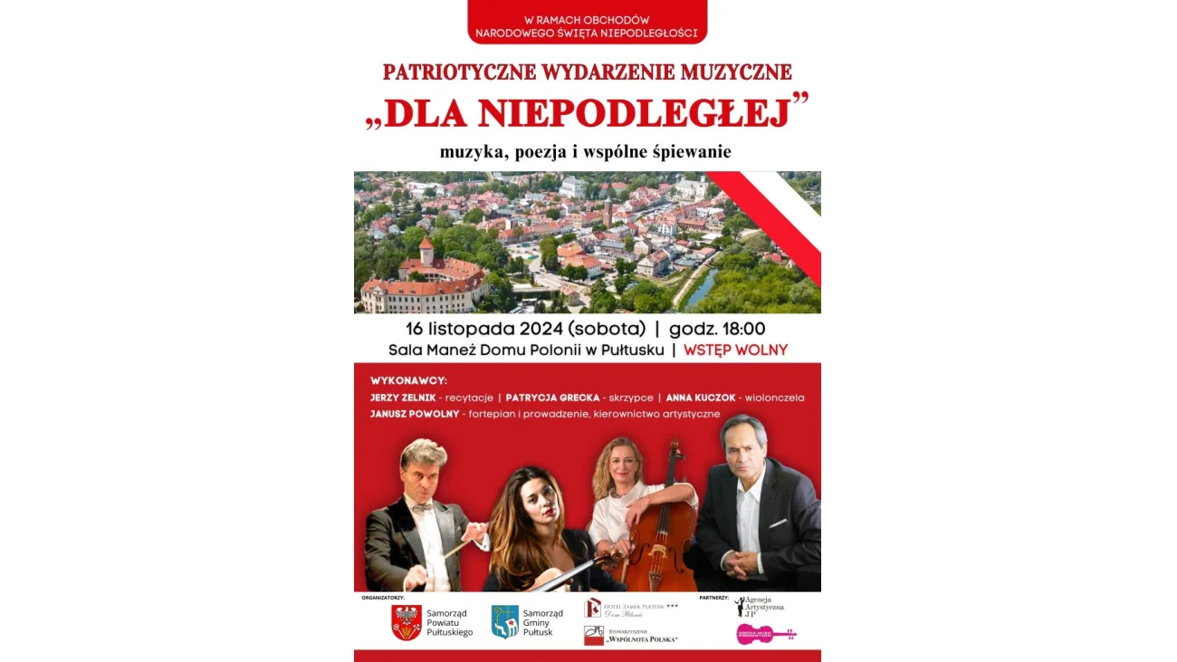 Koncert ,,DLA NIEPODLEGŁEJ’’