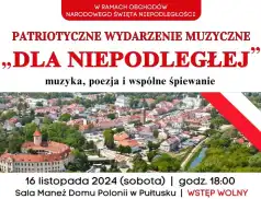 Koncert ,,DLA NIEPODLEGŁEJ’’