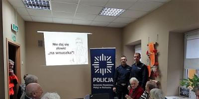 O bezpieczeństwie z seniorami 