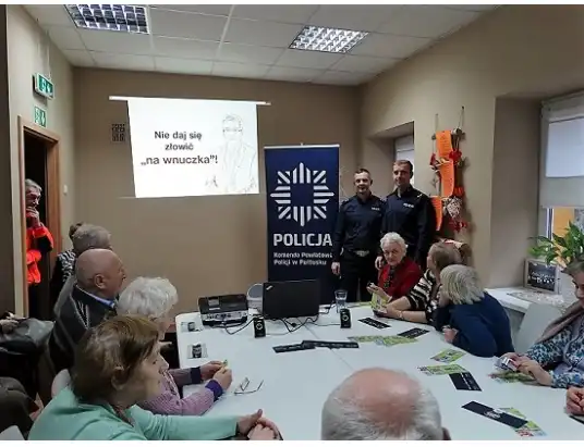O bezpieczeństwie z seniorami 