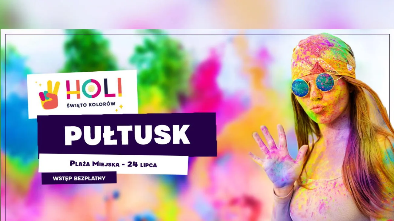 Holi Święto Kolorów w Pułtusku 2021