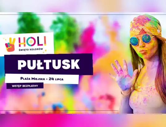 Holi Święto Kolorów w Pułtusku 2021
