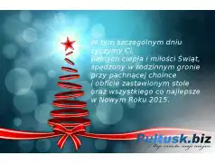 Wesołych Świąt i Szczęśliwego Nowego Roku 2015