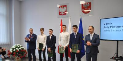 Stypendia Starosty Pułtuskiego dla uczniów pułtuskich szkół wręczone!