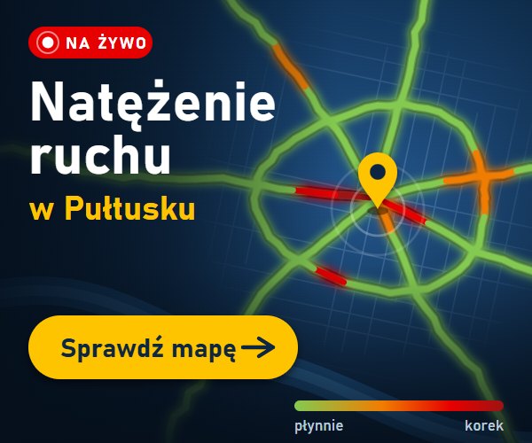Natężenie ruchu w Pułtusku